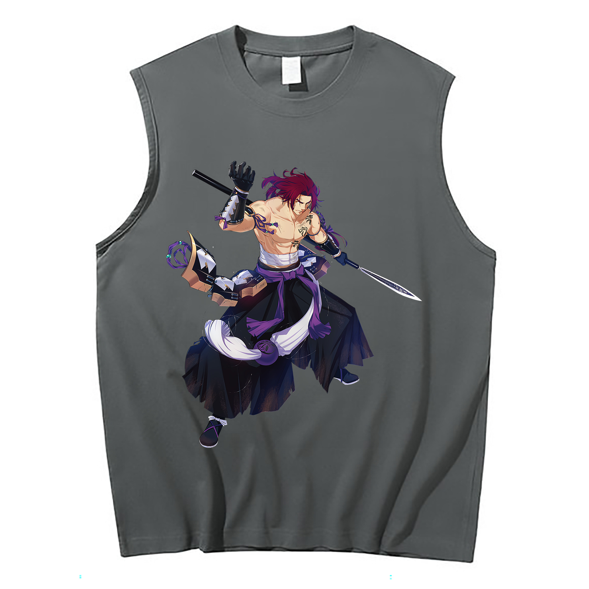 （画像用） 刀剣乱舞 Touken Ranbu コットン100％タンクトップ（フロントプリント）